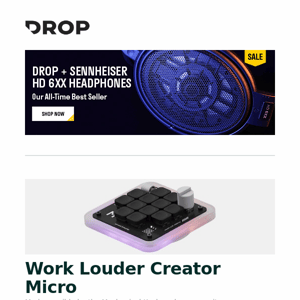 Work Louder Creator Micro, Edifier E25 Luna Eclipse Bluetooth Speakers, MelGeek MojoPad Plastic Numpad Mechanical Keyboard and more...