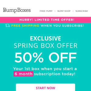 Exclusive Spring 🌷 Box Offer Inside