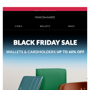 Up to 60% OFF Wallets 💥 24 Hours Only