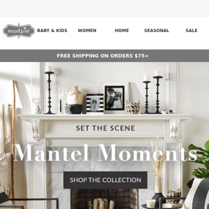 Is your mantel looking bare?