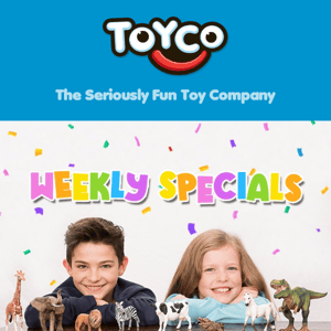 Toyco's Weekly Specials - Up to 30% Off