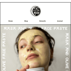Masa & Olive Face Paste is Baaack