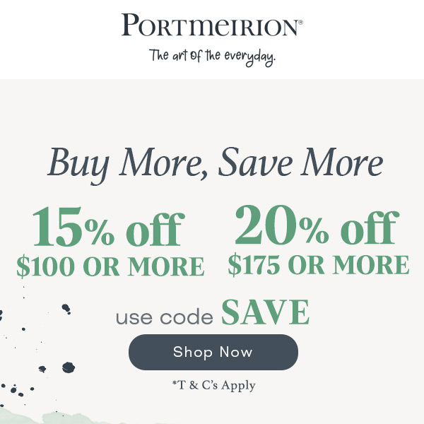 Buy More, Save More On Your Favorite Collection