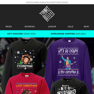 Music Hero Christmas Jumpers - Ideal Gifts!