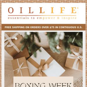 🎁 Step into the Boxing Week Bliss - Exclusive Deals Await!