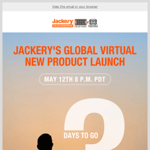 The best part is still to come! Meet Jackery's most powerful product in just 3 days.