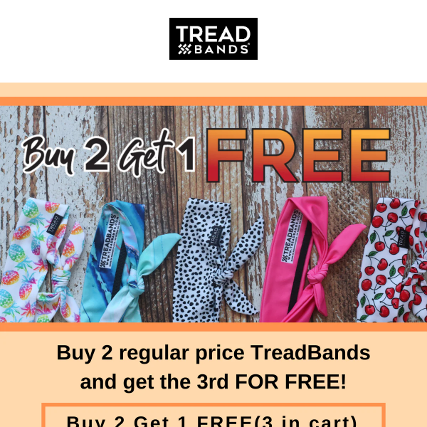 LAST CALL! Buy 2 Get 1 FREE Sale!