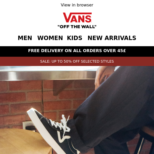 Vans new 2024 arrivals mens