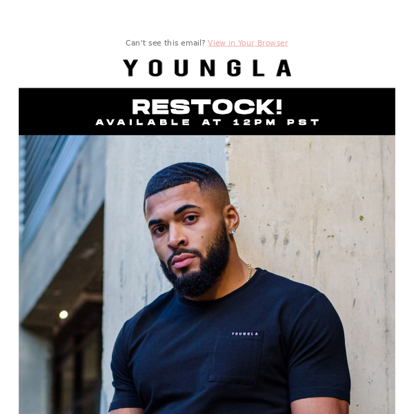 YoungLA RESTOCK IS LIVE! // The Motion Picture Tees, Elite Joggers, Liberty Long Sleeves, And Much More! 🔥🔥🔥