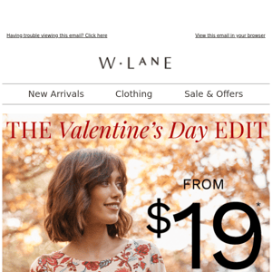 You'll Love This! The Valentines Edit From $19