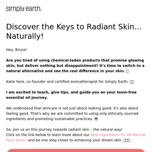 Free Guide to Natural Skincare INSIDE! ✨