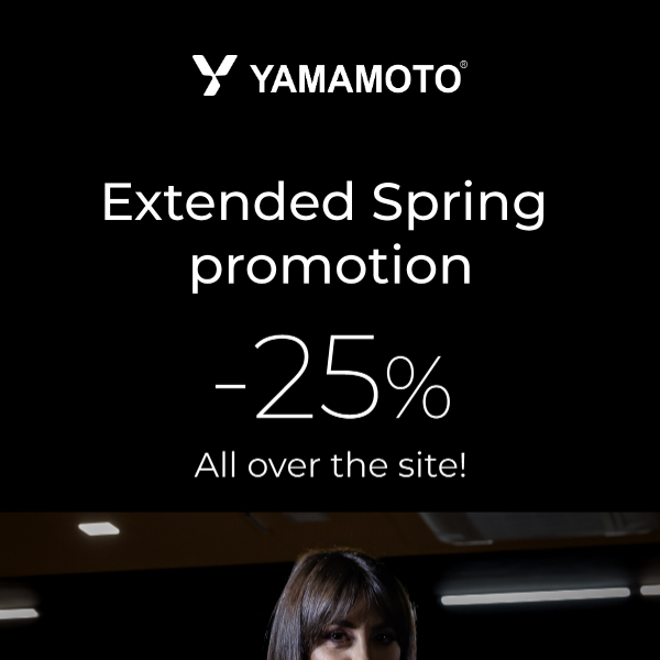 Yamamoto Nutrition, Extended Spring promotion