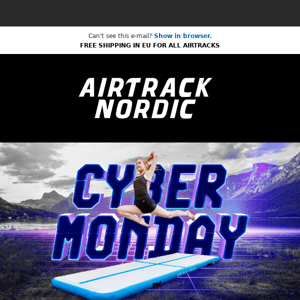 💻 CYBER MONDAY - See the best deals at AirTrack Nordic!