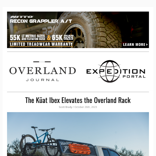 Expedition Portal News, New Kuat IBEX, Rivian Wins Rebelle, Grand Wagoneer Overland, Moto Guzzi Stelvio, GXV Adventure XT, Gore-Tex, and the PanAm Hwy