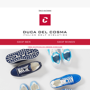 Check out these styles, Duca Del Cosma! 💙⛳️