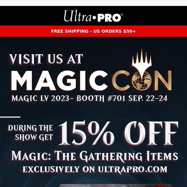 ✨Get 15% OFF Magic: The Gathering Items All Weekend!