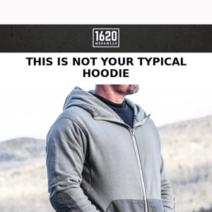 Not your typical hoodie