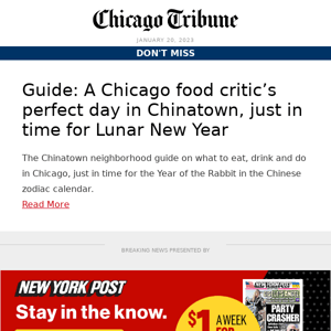 Lunar New Year guide: A Chicago food critic’s perfect day in Chinatown
