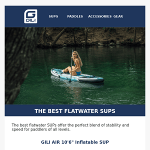 What is the best paddle board for flatwater and lake paddling?