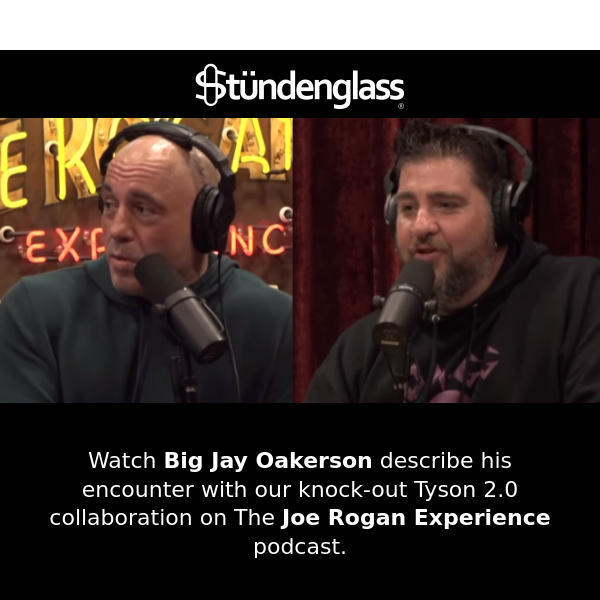 Stündenglass on The Joe Rogan Experience (again!)