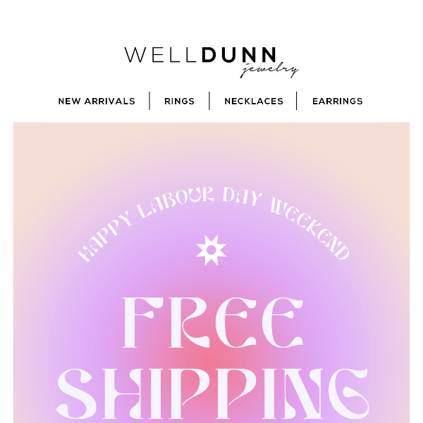 FREE SHIPPING until sep 5th 📦