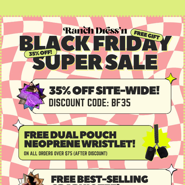 Our BIGGEST sale of the year!! BLACK FRIDAY!!