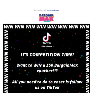 🥳 IT'S COMPETITION TIME! 🥳