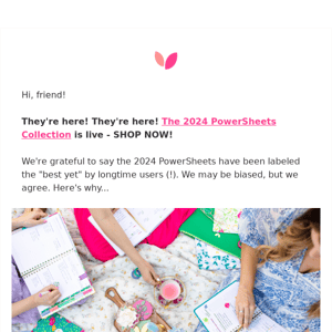 🎉 The 2024 PowerSheets Collection is Live! Discover New Features Now! 🎉