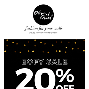 EOFY SALE 🔥 20% off EVERYTHING 🔥