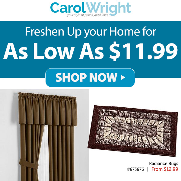 Freshen Up your Home for as low as $11.99