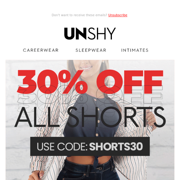 😱 30% OFF All Shorts 🔥 Start Saving Now ❗🤑