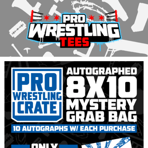 $2 Autographed 8x10's - Hangman's Top Rope Tuesday