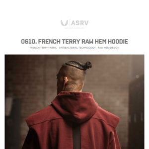 Selling Fast... No Restocks // French Terry Raw Hem Hoodie