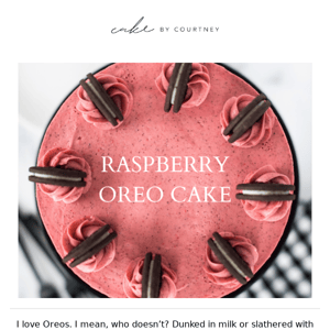 Raspberry + Oreo...say whaaat?