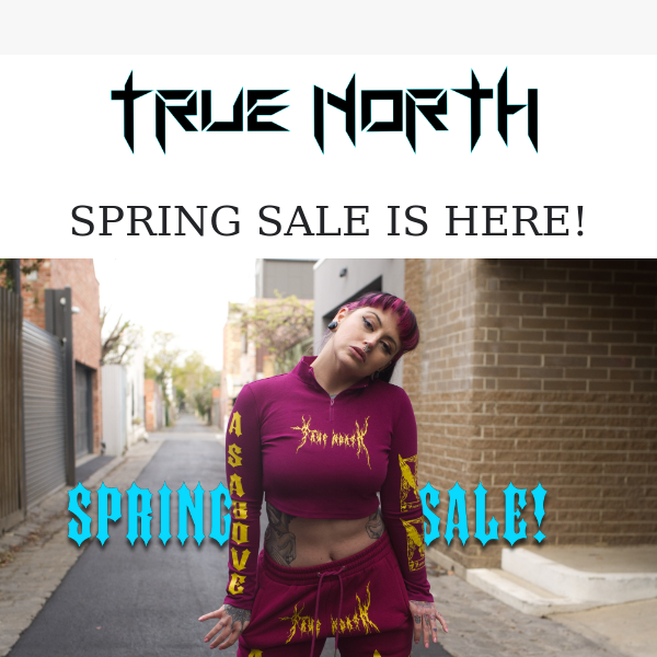 SPRING SALE IS HERE!