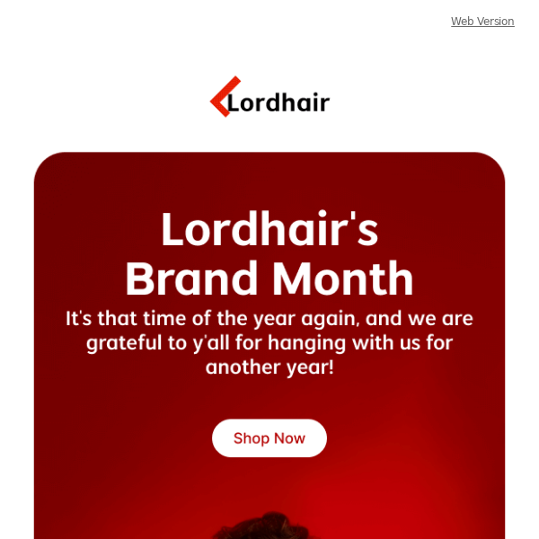 💚Lordhair's Brand Month|Spectacular Discounts