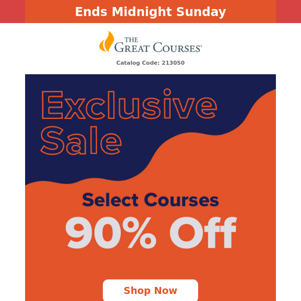 6 Hours Left - Select Courses 90% Off!