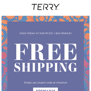 Free Ride Friday starts NOW - Free shipping at $50 today only.