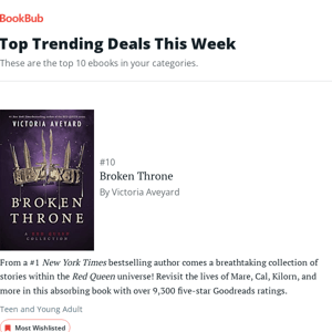 Top 10 ebook deals for you this week