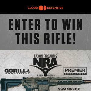 LAST CHANCE To Win This Rifle!