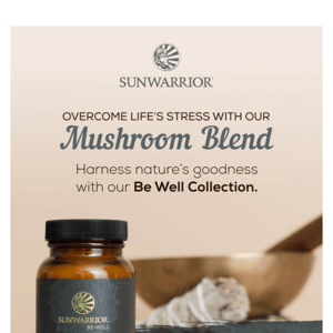 Be Well With Our NEW Mushroom Blend 🌿