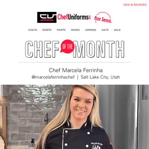 Straight out of Brazil: Meet November's Chef of The Month