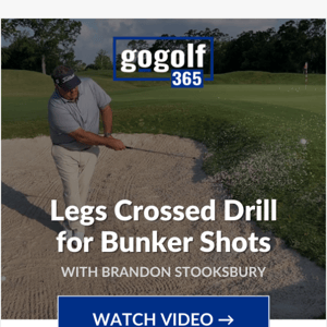 New drill for bunker shots 🎥 Video guide