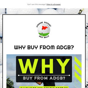 🤷🏼‍♂️ Why Buy From ADGB?🤷🏼‍♂️
