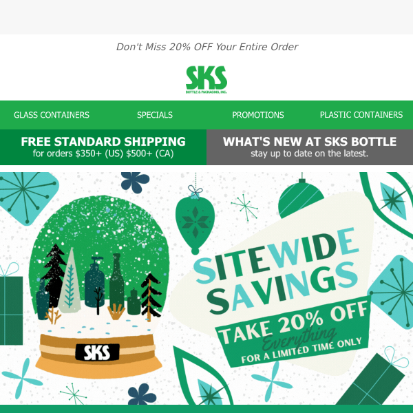 🍾✨Final Countdown: 𝟮𝟬% 𝗢𝗙𝗙 Site-wide – Ring in the Savings at SKS!