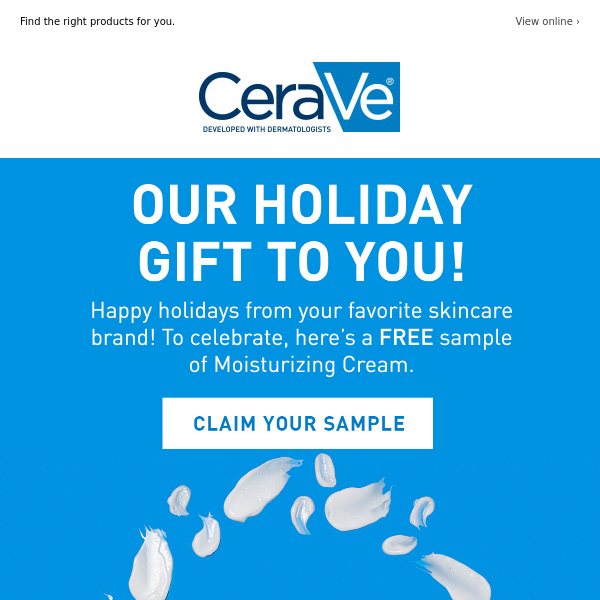 Your Holiday Surprise From CeraVe