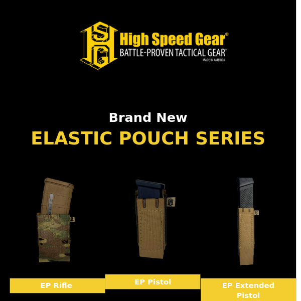 NEW: HSGI Elastic Mag Pouches