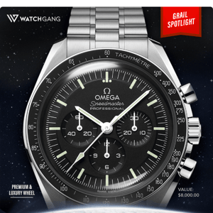 A Chance to Own a Piece of History - The Omega Speedmaster MoonWatch!