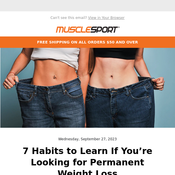 7 Habits to Learn If You’re Looking for Permanent Weight Loss - Blog Feature