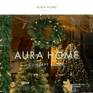 🎄 Welcome to Christmas at Aura Home! 🎄